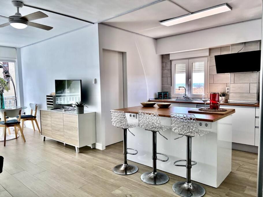 Precioso Apartamento Junto Al Mar La Pobla de Farnals Eksteriør billede