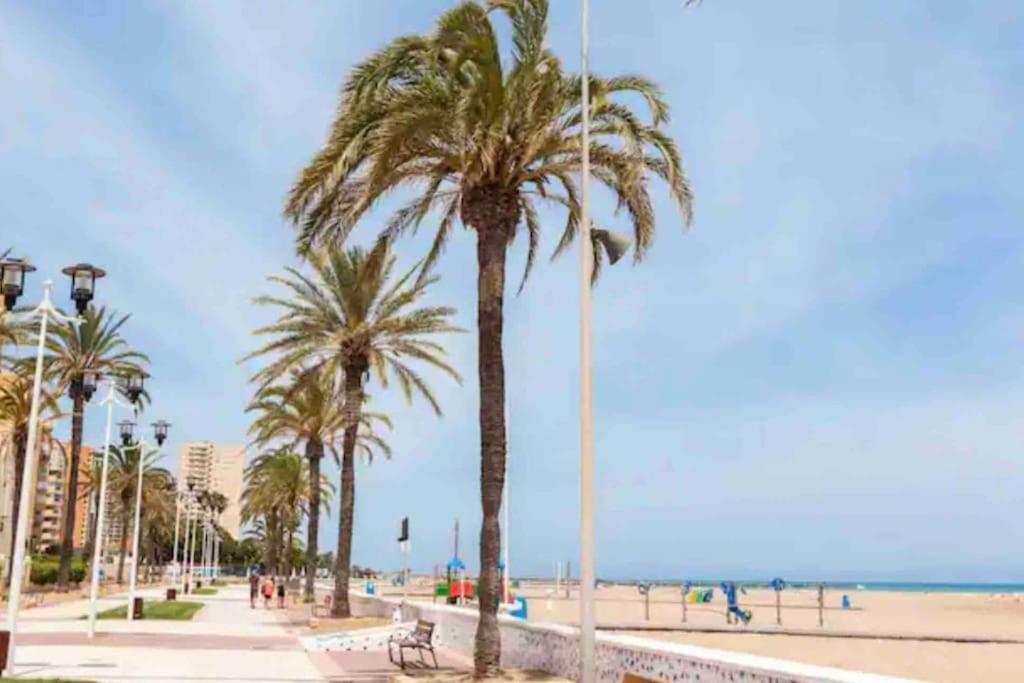 Precioso Apartamento Junto Al Mar La Pobla de Farnals Eksteriør billede
